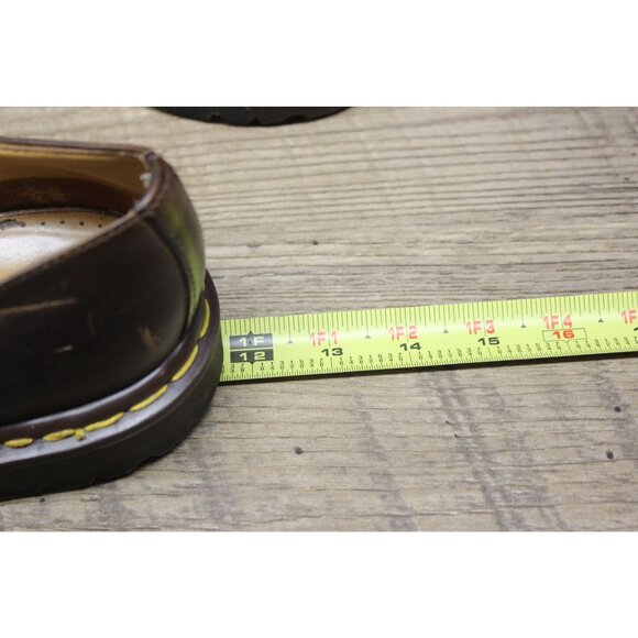 Dr. Martens 1461 Oxford Shoes Unisex Size 8‎ Vintage 3-Eye Crazy Horse Leather - Picture 9 of 16